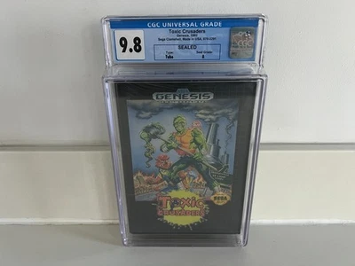 Toxic Crusaders (Sega Genesis) CGC 9.8 A New Sealed Graded WATA VGA 1st Print - Image 1 of 4