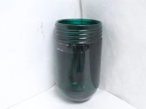 247310 New-No Box; MFG- GL100G Green Hood Light Glass Globe; 6" Deep - Picture 1 of 4