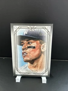 2024 Topps Museum Collection - Aaron Judge Canvas Collection Artist Proof  /50 - Picture 1 of 2