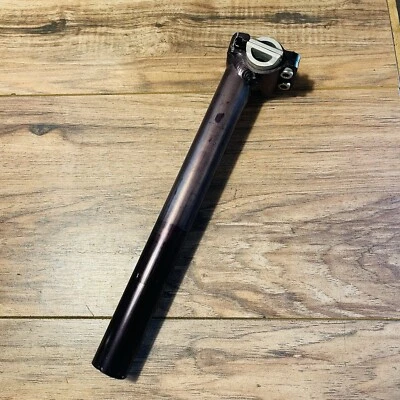 Vintage 90s Control Tech MTB Seatpost 26.8 260 Black - Image 1 of 4