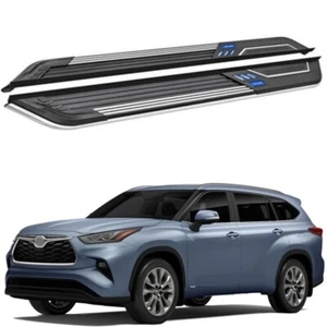 Fixed Running Board Side Step Pedal Nerf Bar Fit for Toyota Highlander 2020-2024 - Picture 1 of 7