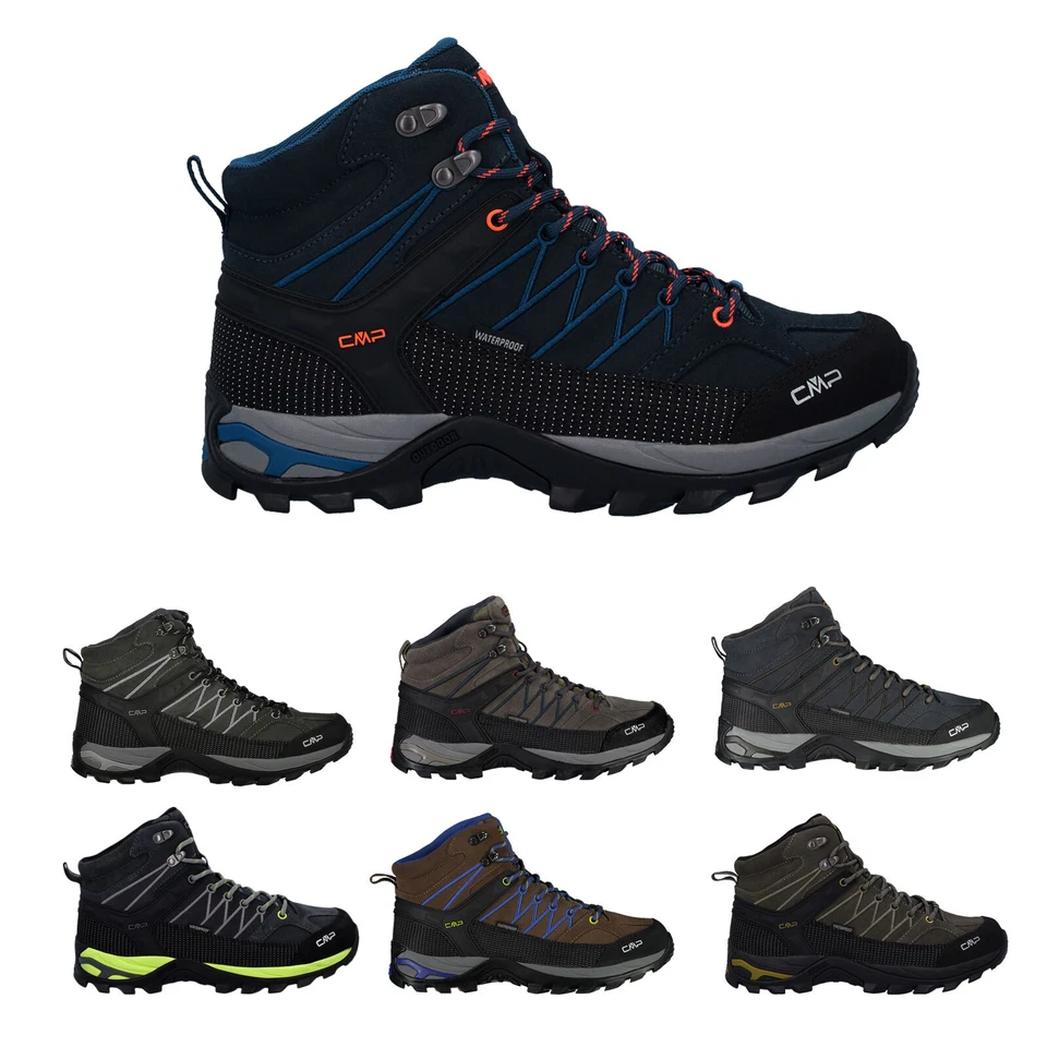 CMP Herren Trekking Outdoor Schuhe Wanderschuhe Rigel MID Shoes Waterproof - Bild 1 von 1
