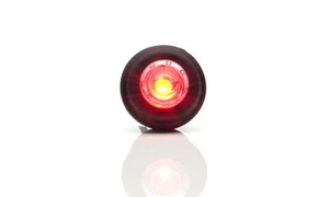 WAS W80 LED Heckmarkierungslampe LKW/LKW 12/24V rot - Bild 1 von 4