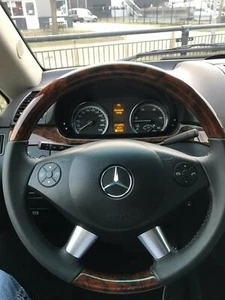 Wooden steering wheel Mercedes W639 Vito MoPf / Viano V-Class leather steering wheel wood - steering wheel - Picture 1 of 19