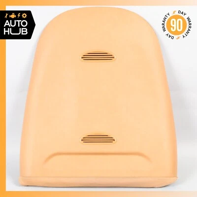 07-12 Mercedes R230 SL550 SL55 AMG Left Driver Seat Back Cover Brown OEM - Image 1 of 4