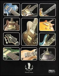 Impresión publicitaria de guitarra PRS Private Stock Angelus Acoustic SE 245 Custom 24 - Imagen 1 de 3