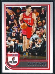 2022-23 NBA Hoops #212 Drew Eubanks Portland Trail Blazers