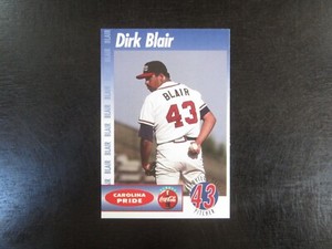 1995 Coca Cola Sports Print Greenville Braves Dirk Blair (B60) Atlanta Braves