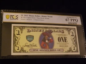 2013      $1          CAPTAN HOOK           PCGS  67 PPQ - Picture 1 of 2