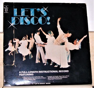 Lets Disco - K-Tel - 1978 Vinyl LP Record Album - With Book Foto 1 de 2