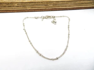 Avon Silver Tone Bead Chain Bracelet C5 - Picture 1 of 1