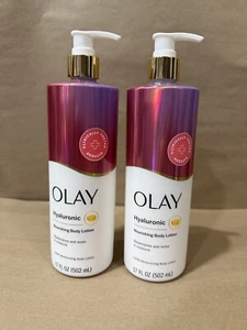 2-Olay Hyaluronic Nourishing Body Lotion-17 Oz Each FREE SHIPPING - Picture 1 of 2