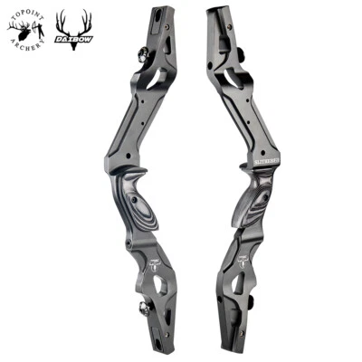 17" 19" 21" ILF Recurve Bow Riser CNC Aluminum Takedown Archery Hunting Slither - Image 1 of 4