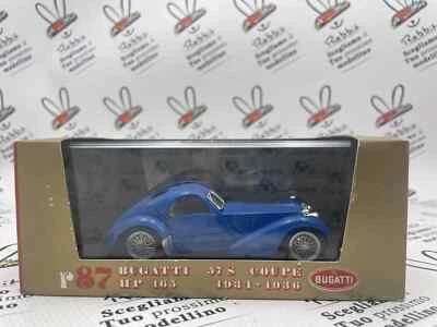 DIE CAST 1/43 " BUGATTI 57 S COUPE' HP 165 - 1934/1936 " R87 BRUMM - Immagine 1 di 2