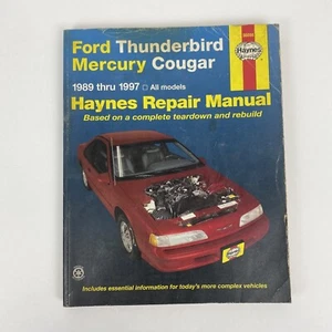 Ford Thunderbird Mercury Couger 1989 thru 1997 Haynes Repair Manual number 36086 - Picture 1 of 18