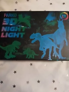 Dinosaur Night Light Room 3D Decor Lamp for Boys Kids Gifts - Stocking... - Picture 1 of 2