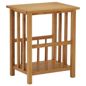 Zeitungstisch 45x35x55 cm Eiche Massivholz - Bild 1 von 6