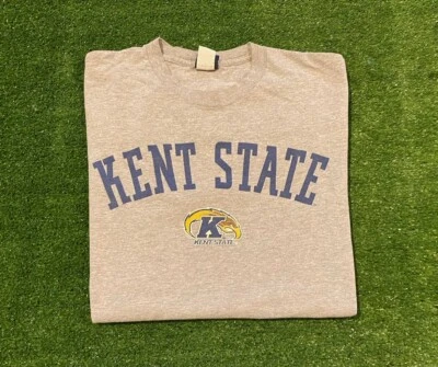 Vintage Kent State Golden Flashes shirt large football gray mens Y2K - Image 1 of 4