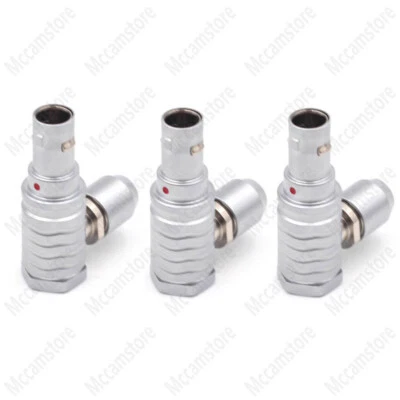 0B FHG 2 3 4 5 6 7 9 Pin Right angle Push Pull Circular male plug Connector - Image 1 of 4