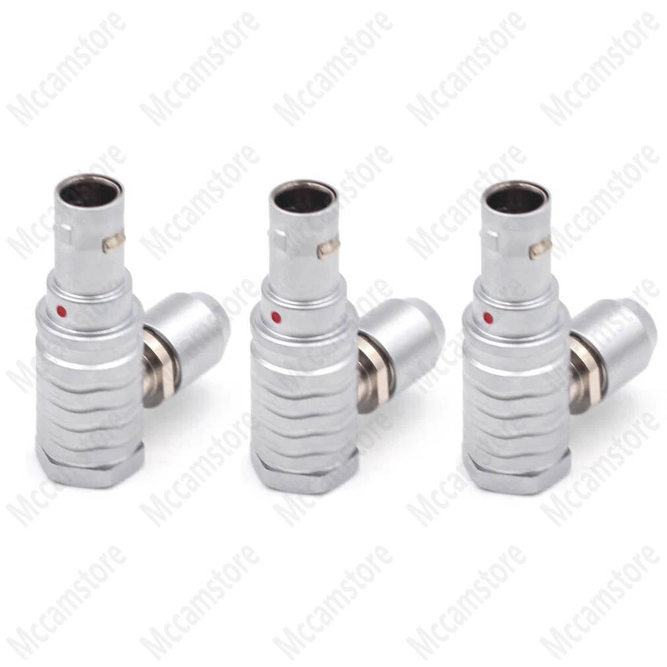 0B FHG 2 3 4 5 6 7 9 Pin Right angle Push Pull Circular male plug Connector - Image 1 of 4