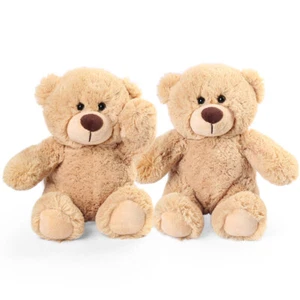 2pcs 8 inch Teddy Bear Stuffed Animal Plush Toys Kids Birthday Christmas Gift - Picture 1 of 8