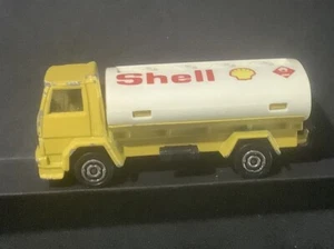 Shell Oil Tanker Truck - Majorette - #241 - Yellow & White - Picture 1 of 4