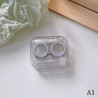 Cosmetic Contact Lens Box Visible Portable Lens Box With Tweezers Wearing Stick
