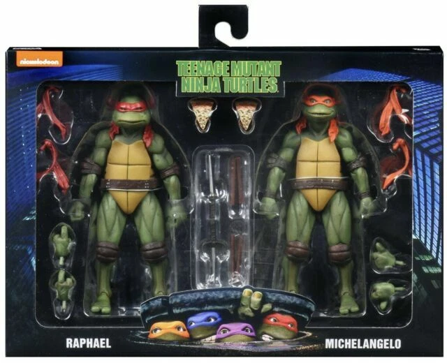 NECA Raphael And Michelangelo Action Figures