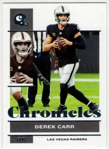 2021 Panini Chronicles Football Derek Carr No. 62 Las Vegas Raiders - Bild 1 von 2