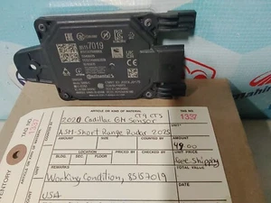 2020 CADILLAC CT4 CT5 GM RADAR SENSOR ASM-SHORT RANG OEM 85157019 2017 2025 - Picture 1 of 3
