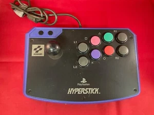 Konami Hyperstick PlayStation RU013 SLPH 00019 PS1 PS2 Tested From Japan - Picture 1 of 9