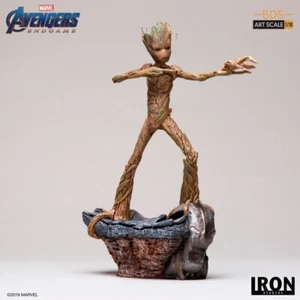 IRON STUDIOS MARVEL – VENDICATORI ENDGAME – GROOT – BDS ART SCALE 1/10 – 24CM - Imagen 1 de 1