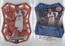 2015-16 Panini Spectra Red Die-Cut Prizm /25 Reggie Jackson #15