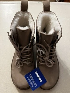 Birkenstock Bryson Shearling Boot. Brand New! Beige Toupe EU Size 36/Women's 5.5 - Picture 1 of 11