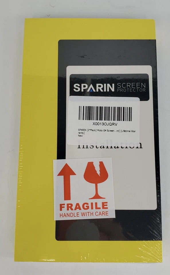 [Paquete de 2] Protectores de pantalla de vidrio templado premium Sparin Motorola Moto G4 Foto 1 de 1