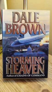 Storming Heaven (Standalone) by Dale Brown 1994 1st Edition 1st Print HB DJ VGC! - Imagen 1 de 12