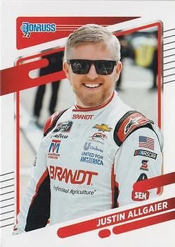 Justin Allgaier 2022 Donruss Racing - #103 - NASCAR - Image 1 of 2