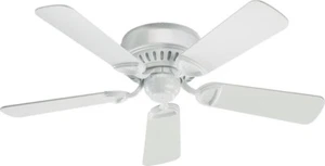 Quorum International 51425-6 5 Blade Ceiling Fan, 42", White - Picture 1 of 5