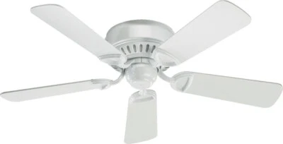 Quorum International 51425-6 5 Blade Ceiling Fan, 42", White - Image 1 of 4