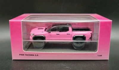 GCD DiecastTalk Exclusive Pink Taco 3.0 Toyota Tacoma 6th Gen TRD Pro Diecast - Image 1 of 2
