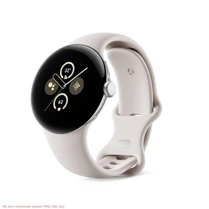 Google Pixel Watch 2 Wifi - Polished Silver Aluminum Case / Porcelain Active ... - Photo 1 sur 6