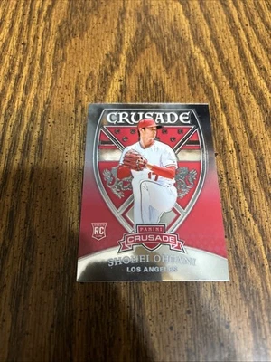 2018 Panini Chronicles Crusade 14 Shohei Ohtani RC Angels Dodgers Rookie Card - Image 1 of 4