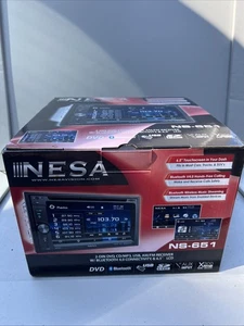 NESA NS-651N 6.5" Car Monitor 2-Din DVD Player w/Bluetooth/GPS/Android PhoneLink - Picture 1 of 5