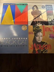 4 x Janet Jackson 12 Inches Singles Inc. Control - Picture 1 of 8