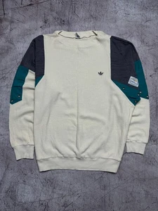Adidas 80s Vintage Mens Sweatshirt Made in Yugoslavia Size L - Picture 1 of 8