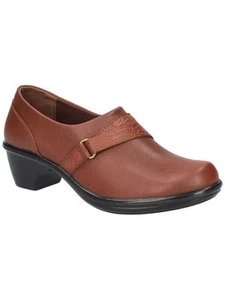EASY STREET Womens Brown Strap Lightweight Rasia Toe Block Heel Shootie 9 M - Picture 1 of 3