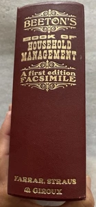 Beeton’s Book Of Household Management A First Edition Facsimile Hardcover 1969 - Imagen 1 de 5