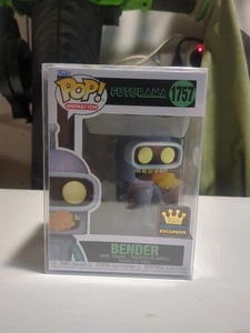 Funko Pop! Vinyl: Futurama - Bender (Glow) (Chase) #1757 - Picture 1 of 6