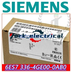 high quality Siemens 6ES7 336-4GE00-0AB0 6ES7336-4GE00-0AB0 New DHL/FedEx - Picture 1 of 7