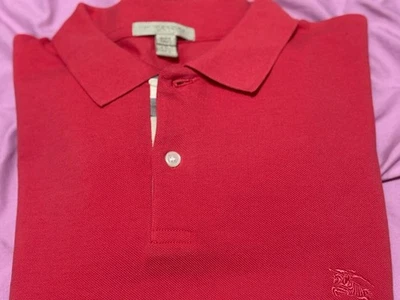 Burberry Polo Shirt Mens 2XL  TB Monogram Classic Fit Short Sleeve Cotton - Image 1 of 4